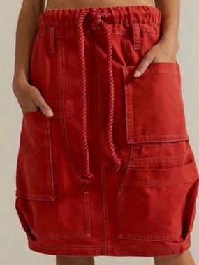Free People Carmen Midi Skirt NWT